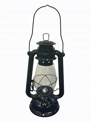$22.95 • Buy Black Hurricane Kerosene Lantern Wedding Hanging Light Camping Lamp - 12 Inches