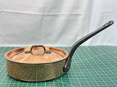 Matfer Bourgeat Copper Saute Pan With Lid 7 7/8 (1) • $425