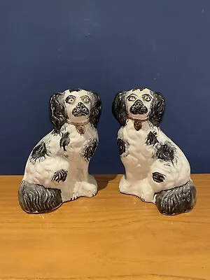 Antique Pair Of Mantle Wally Dogs • £30