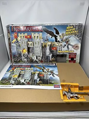 MEGA BLOKS King Arthur Battle Action Castle Legends Building Set 96121 550 Pcs • $152