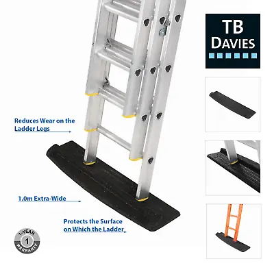 £53.24 • Buy TB Davies Ladder Base | Rubberized Anti-Slip Safety Device | Ladder Accessory