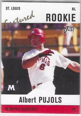 Albert Pujols Memphis Redbirds #ap5 2005 Just Minors Baseball Card • $4.49