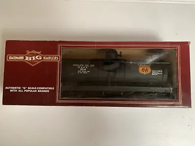 Bachmann Big Haulers G Scale Phillips 66 Single Dome Tank Car 93431 Nib • $75