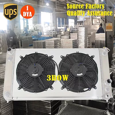$370 • Buy  3 Row Radiator W/ Fan Combo For 1996-2005 97 Chevy Blazer S10 Truck / GMC V8 V6