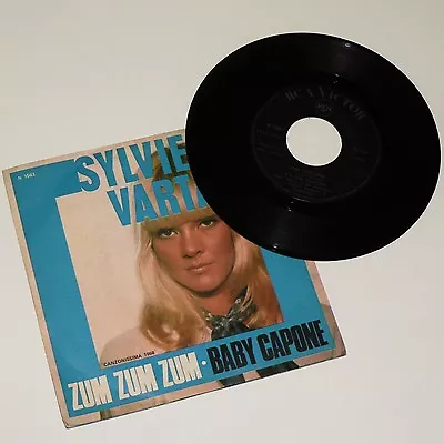 SYLVIE VARTAN - ZUM ZUM ZUM - Italian Pop 7  45 EX- P/S - 1968 - A. Alessandroni • $16.99