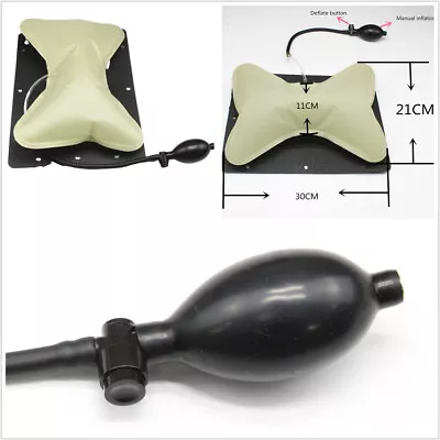 $31.40 • Buy Car Seat Air Pressure Embedded Lumbar Airbag Comfortable Hand Pump Support Pad