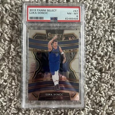 2019-20 Panini Select - Concourse Silver Prizm #67 Luka Dončić • $19