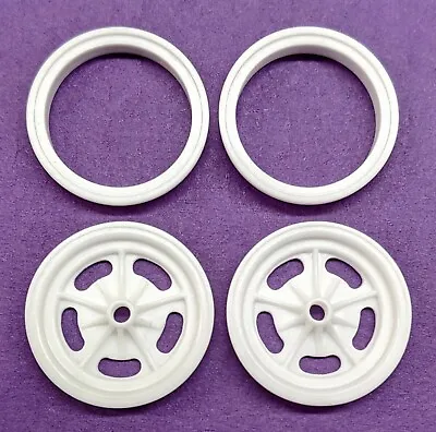 Resin 1/16 Scale Halibrand Sprint Funny Car Front Wheels - Fit Atlantis Tires • $17.17