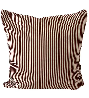 Brand New IKEA GULLBERGSO Set Of 2 Striped Red Throw Pillow Cover 105.122.98 • £12.64