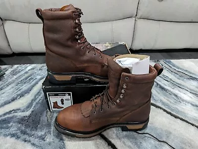 ROCKY ORIGINAL RIDE LACER WATERPROOF 8  WESTERN BOOTS 2723 Size 12W • $179.95