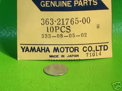 Yamaha Sc500 Mx360 Mx250 Oil Tank Cap Disk  Nos Oem # 363-21765-00-00 • $13.08