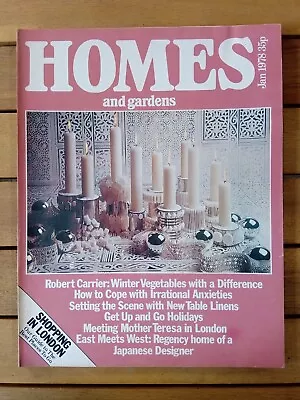 Homes And Gardens January 1978 • £5.99