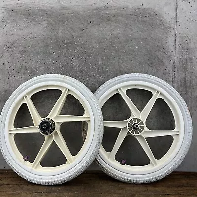 GT Performer OGK Mags Wheels White Old School BMX PFT World Tour Freestyle 20” • $469.99