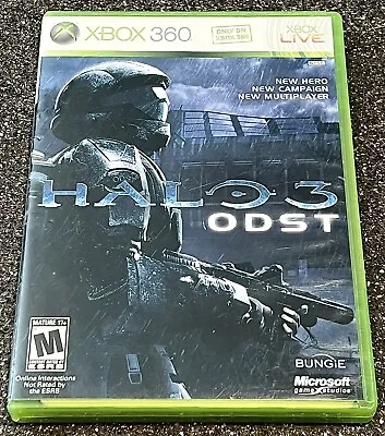 HALO 3: ODST For XBOX 360 (2009) - COMPLETE & FULLY TESTED With FREE SHIPPING!! • $9.95