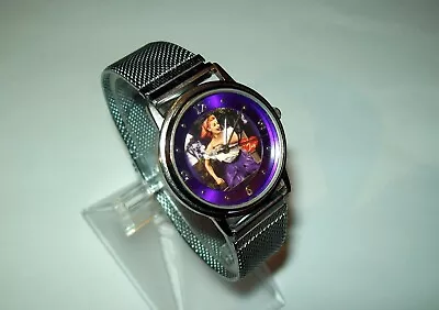 I Love Lucy Wristwatch Stainless Steel Mesh Band Silver Tone Collectible • $32.99