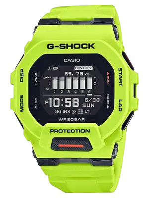 Casio G-Shock G-Squad GBD-200-9ER With Bluetooth And Step Tracker Pedometer • $141.04