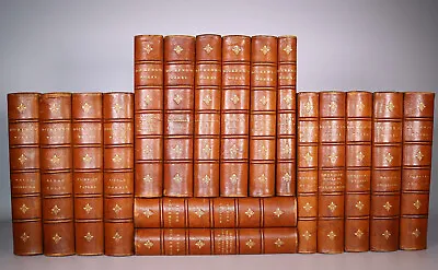 1890 The Works Of Charles Dickens 24 Works In 17  Vols Illustrated Complete • £1200