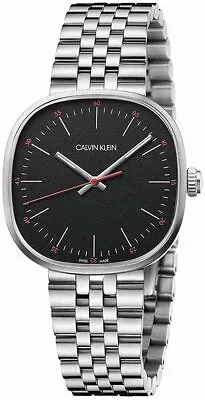 CALVIN KLEIN Squarely Watch Swiss Made K9Q12131 Brand New Tags • £69.99