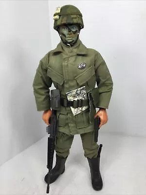 1/6 Custom Hasbro Gi Joe Us Army Officer Vietnam M-16 Colt 1911 Camo Face +cig’s • $195