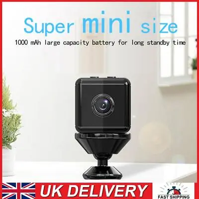 1080P Mini Camera Motion Detection Alarm Surveillance Webcam For Home Room Car • £14.79