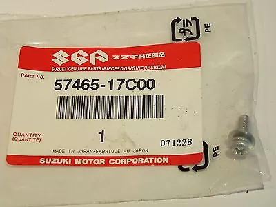 Nos Suzuki 57465-17c00 Brake Lever Stop Screw Ls650 Vs750 Vs1400 Gs500 Gsx600 • $2.99
