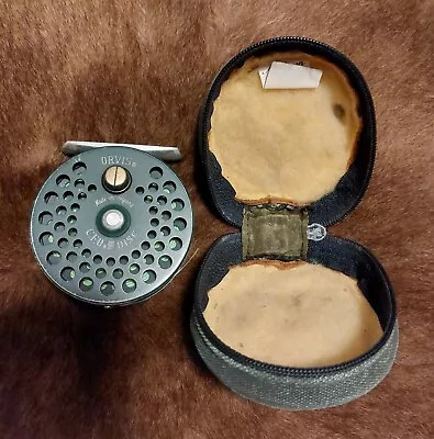 Rare Vintage Orvis C.F.O. III Disc Made In England Fly Reel With USA Made Case  • $290