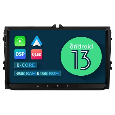 For VW GOLF 5 6 Passat Jetta Amarok Eonon VWA12S Android 13 6+64G Car Stereo GPS • $428.99