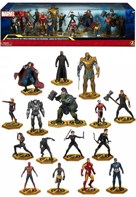 2022 Disney Marvel's Avengers Mega Figurine 16 Piece Play Set New • $64.95