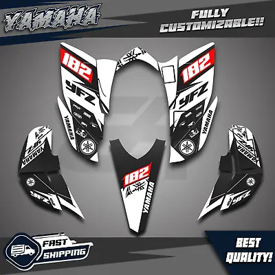 Yamaha YFZ 450 Graphics Kit 2003 2004 2005 2006 2007 2008 Stickers Decals Kit • $156.73