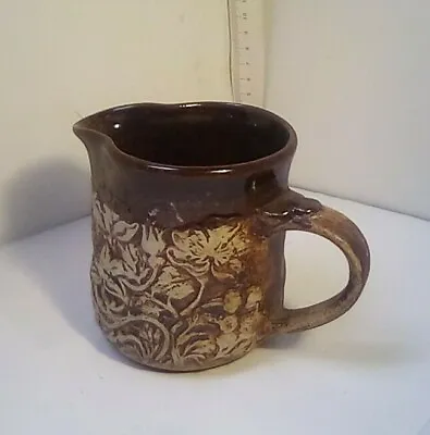 Quantock Pottery West Country Somerset Briar Rose Pattern Milk Jug  (1) • £16