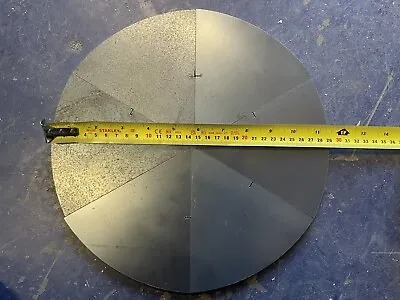 Pack Of 6 X 6mm Mild Steel Offcut Circle Segments.  Makes One 290mm Diameter. • £15