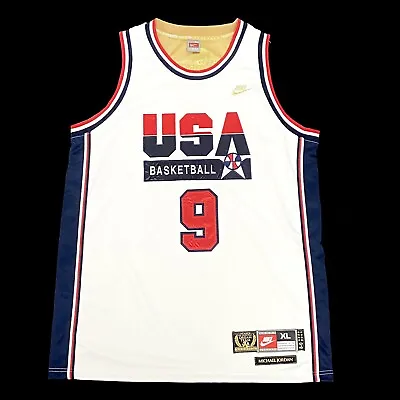£166.36 • Buy NEW AUTHENTIC Nike Dream Team Michael Air Jordan USA NBA Jersey 1984 Jersey XL