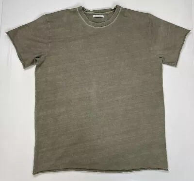 John Elliott Anti Expo T-shirt Men Size 4 XL Sage Green Short Sleeve • $24.95