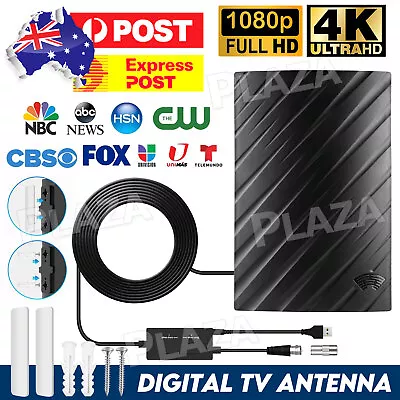 600 Miles Digital TV Antenna HDTV Amplified 4K 1080P Waterproof Outdoor Indoor • $17.85