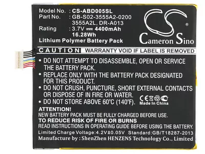 3555A2L  DR-A013  E3GU111L2002  QP01   Battery For   Amazon Kindle Fire  D01400 • $27.69