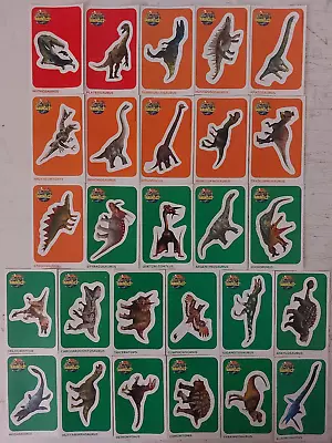 Woolworths Ancient Animals Stickers Full Set Of 27 Complete 2016 • $12.50