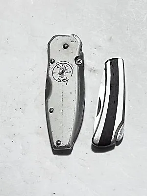 Lot Of 2 Klein Tools Pocket Knives - 44000 Japan - 44032 Japan • $23.99