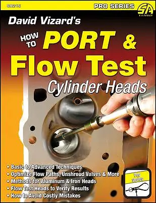 David Vizard's How To Port & Flow Test Cylinder Heads By David Vizard... • £23.01
