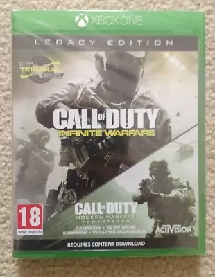 New Call Of Duty Infinite Warfare Legacy Edition Xbox One Game • $75