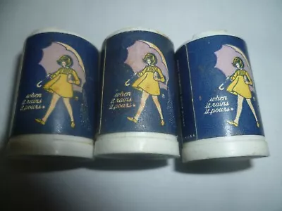 3 Vintage Morton Salt Mini With Saltgirl • $5