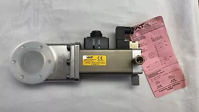 VAT Series 010 Mini UHV Vacuum Gate Valve CFF 24V  Pneumatic NO 01032-UE42 NEW • $1999.99