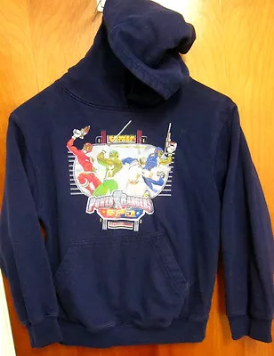 MIGHTY MORPHIN POWER RANGERS Hooded Sweatshirt XS Hoodie SPD 2005 • $30