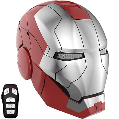 US Stock! Iron Man Mk5 1:1 Helmet Wearable Voice-control Open/Close Mask Gift • $199