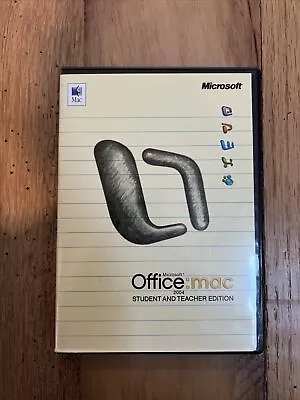 Microsoft Office Mac 2004 Word Powerpoint Excel Student And Teacher Edition￼ • $28