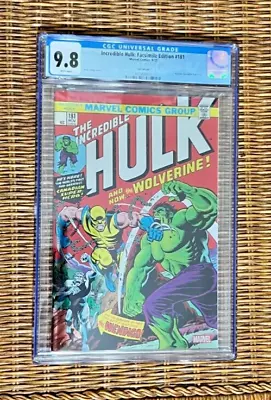 Marvel Comics INCREDIBLE HULK #181 Facsimile Foil Cover CGC 9.8 2023 • $60