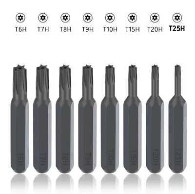 Micro Torx Screwdriver Bits Set TR6T7T8T9HT10T15 T20 T25H Mac Mini Macbook • $10.95