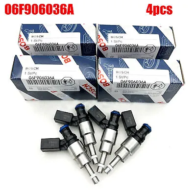 4x Fuel Injectors Fits For 2005-2009 Audi A3 4 TT VW GTI Jetta 2.0 I4 06F906036A • $105.99