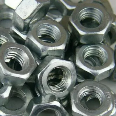 (5) M12 X 1.25 Or M12 - 1.25 Hex Nuts Zinc Plated Carbon Steel • $4.95