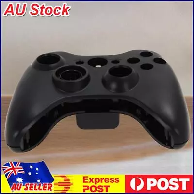 Wireless Controller Full Case Shell Cover + Buttons For XBox 360 Black • $17.11
