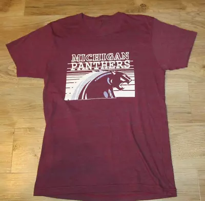 Genuine 80's Michigan Panthers USFL Football Small Thin T-Shirt • $20